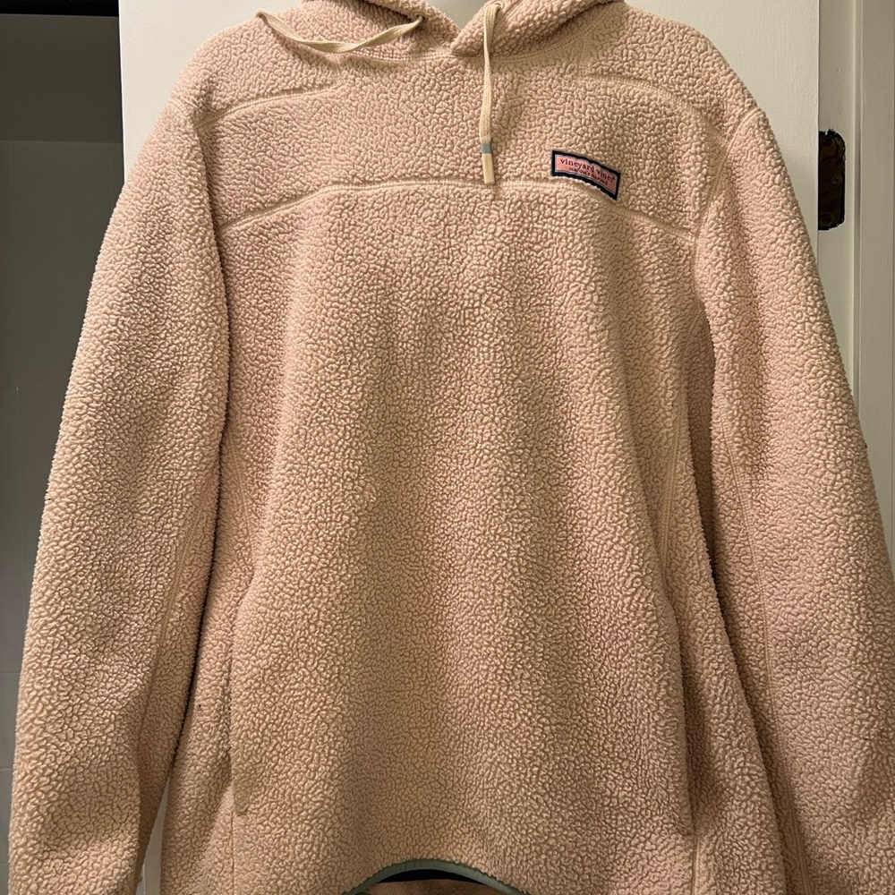 Mens vineyard vines Sherpa hoodie
